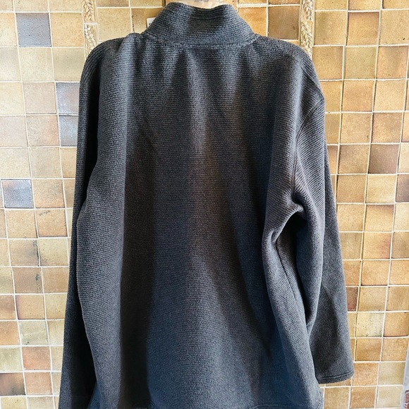 Simms Men's XXL Quarter Zip Fleece NWT Gray/green 27" armpit to armpit. - Picture 2 of 6